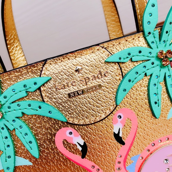 Kate Spade Flamingo Sam Bag - Picture 6 of 8